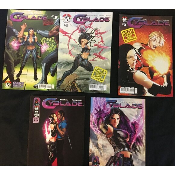 Cyber Force & Cyblade Comic Books Mixed Lot of with Alternate Art Covers 93/06 - Picture 5 of 8